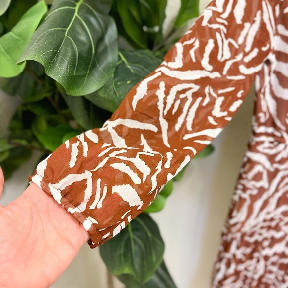 Indigo Rose Ruffle Boho Dress - Picture 9 of 9